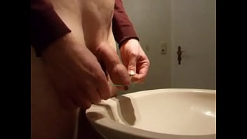 Preview 3 of Nivala Finland - foreskin stretching by peeing