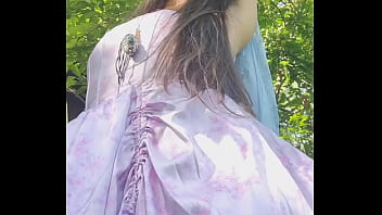 Preview 1 of Anak Sma Smp - Outdoor tease for sundress session #2