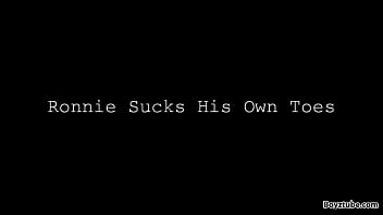 Preview 1 of Bro And You - Ronnie Sucks His Own Toes