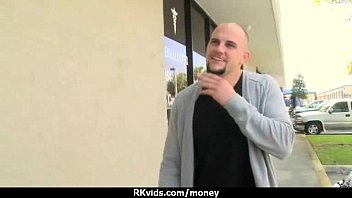 Preview 2 of Mom Son Toon Incest - Tight teen fucks a man in front of the camera for cash 9