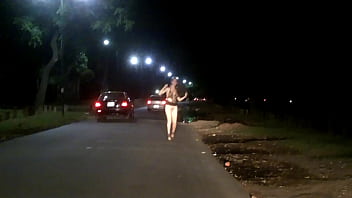 Preview 2 of Lesbian Hardcore Domina - Nikki Ladyboys REAL Public Nudity