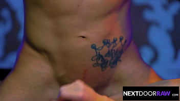 Preview 2 of Ponr Xxx Sex 18 - Muscle Daddy Intensely Makes Love To Hot Stranger - Roman Todd,  Theo Brady - NextDoorRaw