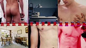 Preview 1 of My Mother Is The Work Manager - Freeuse Stretching by Free Use Twink Featuring Trent Summers,  Jax Thirio &amp_ Aaron Allen