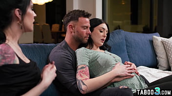 Preview 2 of Gall Fucking Dog Xnxxcom - Hubby fucking his prenatal instructor Anna de Ville in front of his wife