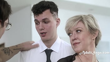 Preview 2 of Screw My Wfe - Big Tits MILF Loves Corrupting Young Evangelists - Dee Williams