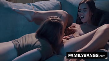 Preview 3 of Lennox Luxx Tied Up - FamilyBangs.com ⭐ Some Romantic Night Meeting with My Stepsister,  Karla Kush,  Jill Kassidy