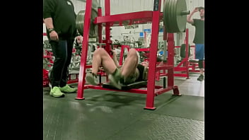 Preview 1 of Rep Indian Bf - Anything over 500# requires 2 spotters!! Anything that makes my legs quiver like this and I&rsquo_m fuckin down Have an ...