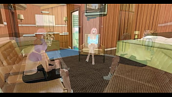 Preview 1 of Hale Azzlie - Stepmom &amp_ Stepson share a motel room