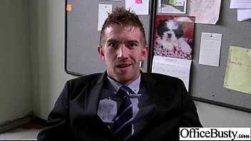 Preview 2 of Long Hiar Sax - Office Girl With Huge Juggs Get Hardcore Sex mov-29