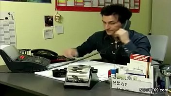 Preview 1 of Doktor Hkl - Chef fickt junge Bewerberin in ihren kleinen Arsch