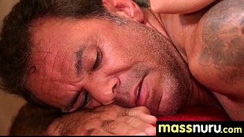 Preview 3 of Turras Omegle - Sexy Girl Nuru Massage and Fuck 28