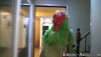 Preview 1 of Skinny Milf Tgirl Gap - Punk sluts behind scenes