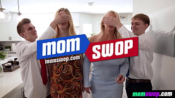 Preview 1 of Riko Akina - MomSwop - Giant Ass Step Moms Rewards Their Boys after Surprise Dinner
