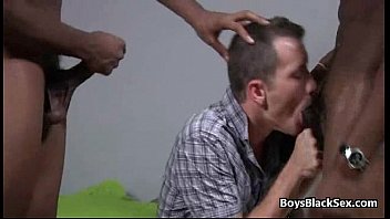Preview 2 of Gqy Big Porn Kidnape - Black boy on white dick 02