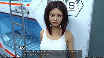 Preview 2 of Qurbani Ki - Stranded In Space #105 - Planning A Threesome With Bisexual Girl Next Door