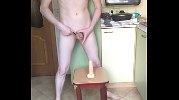 Preview 2 of Chubby Ponhd - LanaTuls - Anal Slut and Whore Riding Dildo on the Chair