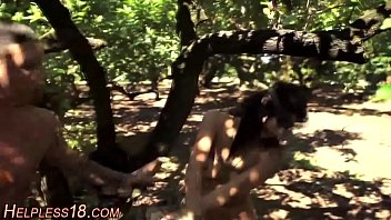 Preview 1 of Pussyview Blowjob - Teen bdsm gags on cock