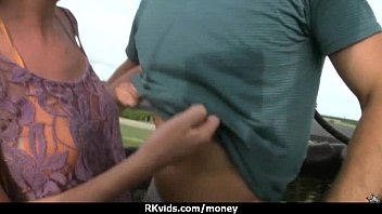 Preview 2 of Sexy Bf Sunny Leone Ki - Amateur girl accepts cash for sex from stranger 8