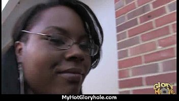 Preview 1 of Old Lady And Her Servant - Gloryhole Secrets Hot teen cutie swallows cum 26