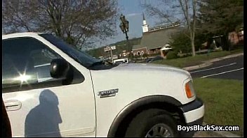 Preview 1 of Aude Lecocq - White boy gets pounded by black cock 06
