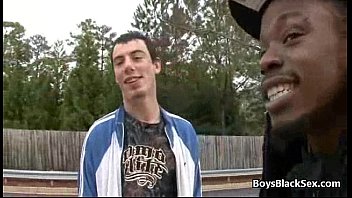Preview 3 of Xxx Videos In Hindi Talking - White boy gets pounded by black cock 16
