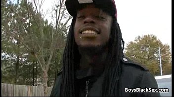 Preview 1 of Xxx Videos In Hindi Talking - White boy gets pounded by black cock 16
