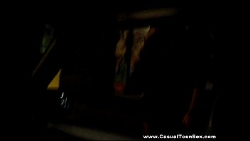 Preview 1 of Amateur Talk Ametuer - Casual Teen Sex - Late night ride Mona Kim teen porn