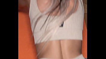 Preview 2 of Penetration With Panty - Ass job: Dry humping and cum on her yoga pants
