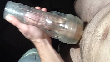 Preview 2 of Search Ass Fingering - fleshlight quickie