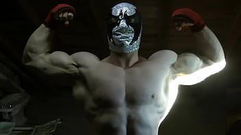Preview 4 of Dheshi Sex Come Video - Teen Bodybuilder Muscle Flexing Huge Double Biceps