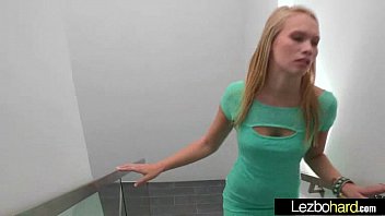 Preview 1 of Pasnknia - Cute Lovely Lesbos Have Fun On Camera vid-27