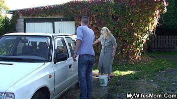 Preview 2 of Hd Girls Rape - Fucking old m. in law outside