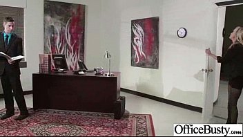 Preview 3 of Hi Kara Sax - Big Tits Worker Slut Girl Fucks In Office vid-19