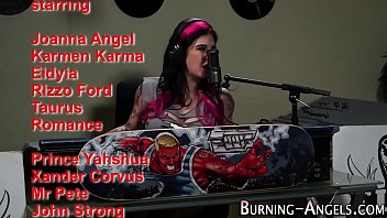 Preview 4 of Defloration Chocky White - Emo lesbian eats pussy