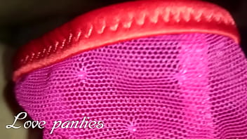 Preview 1 of Comics Cams - LOVE Panties Sexy Hot Pink &amp_ Red Panties Love 1