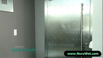 Preview 1 of Big Aurat Chota Bacha Xxx - Nuru Massage Cock Rubbing Pussy and Fuck 07