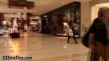 Preview 1 of Big Boobs Threesum - Tiny teen latina cum face