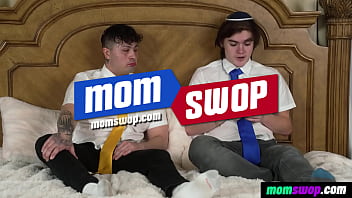 Preview 1 of School Girl And Student Sex Hot - MomSwop - Horny Mothers Stepping into Stepsons Manhood