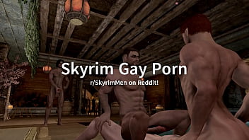 Preview 1 of Sani Lione Xxx Com - Gay Skyrim hunks having a threesome
