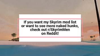 Preview 4 of Sani Lione Xxx Com - Gay Skyrim hunks having a threesome