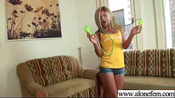 Preview 1 of Incezz - Alone Cute Horny Girl play With Stuffs To Get Orgasm vid-29
