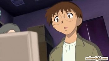 Preview 1 of Tow Girls And Gay - Anime coeds lesbian sex