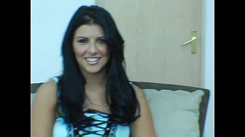Preview 1 of Sex Party Student - Hot Brunette In Sexy Lingerie Hard Drilled