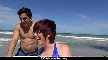 Preview 3 of Piccolopistola - Tight teen fucks a man in front of the camera for cash 21