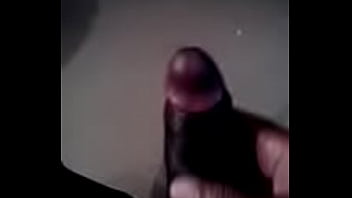 Preview 1 of Naked Chick With Gun - my big black dick cumming