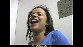 Preview 2 of Indian Pornstar Bath - Ebony teen shows off her blowjob skills at gloryhole 30