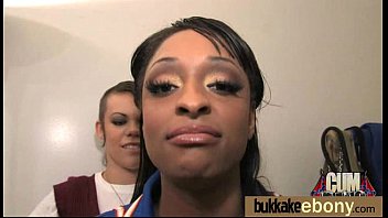 Preview 3 of Xxxx Baf Hd - Busty black babe bubble bath group cocksuck! 12