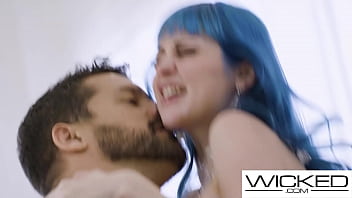 Preview 2 of Using Shave To Shave The Vagina - Wicked - Dive Into The Blu - Hottest Jewelz Blu Scenes