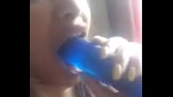 Preview 1 of Jesse Got Blades - Vicky Hylton Gags on Her 3 Fave Dildos
