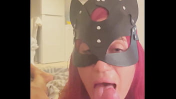 Preview 4 of Anal Male Domination - Me- Teen Girl POV Blowjob and licking Balls,  dick on a leash in the smoke of hookah